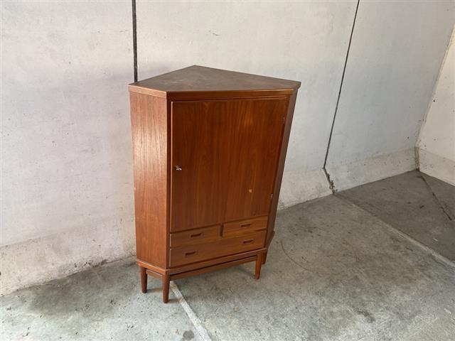 Credenza angolare vintage design danese anni 50 [j39261]