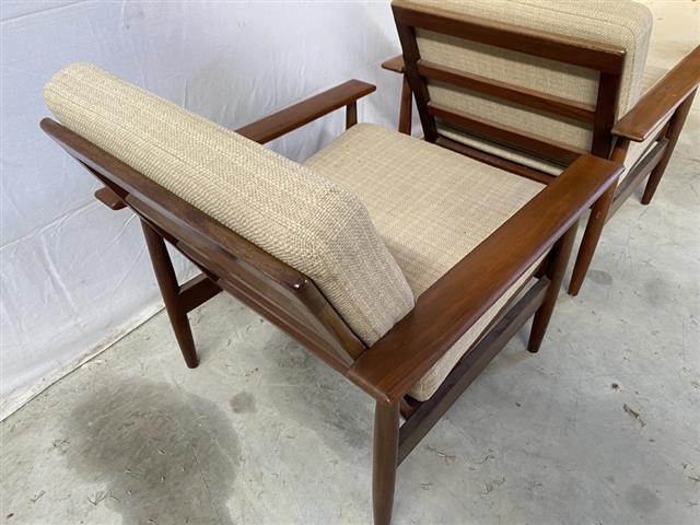 Poltrone Ekornes Svane vintage design svedese anni 50 [j42749] misure L.77 H.77 P.70