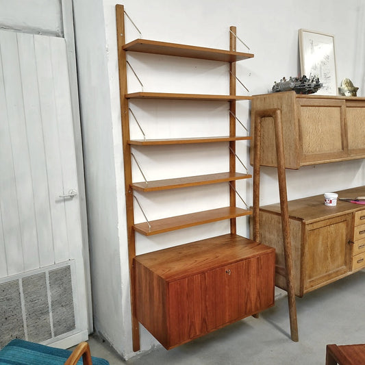 Libreria design danese vintage anni 60 [83jcas42800] misure L.84 H.200 P.40/20