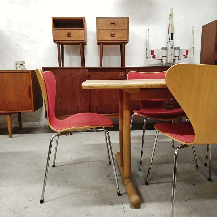 Tavolo design danese originale anni 60 [64nk-fssq] misure L.180 H.70 P.85