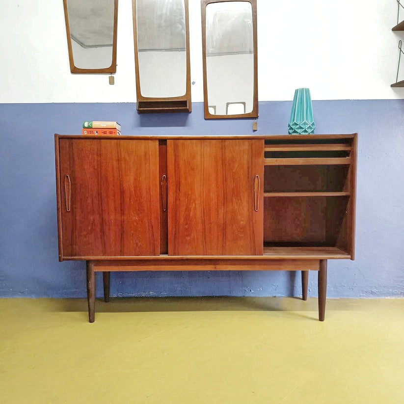 Credenza vintage design danese anni 60 [85j43210] misure H.107 L.165 P.44