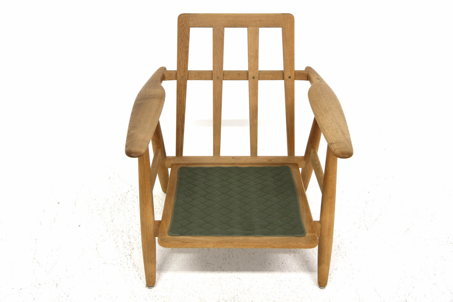 Poltrona "GE 240, Cigar chair" Hans J Wegner design danese vintage anni 60 [sw21549] misure L.68 H.75 P.80