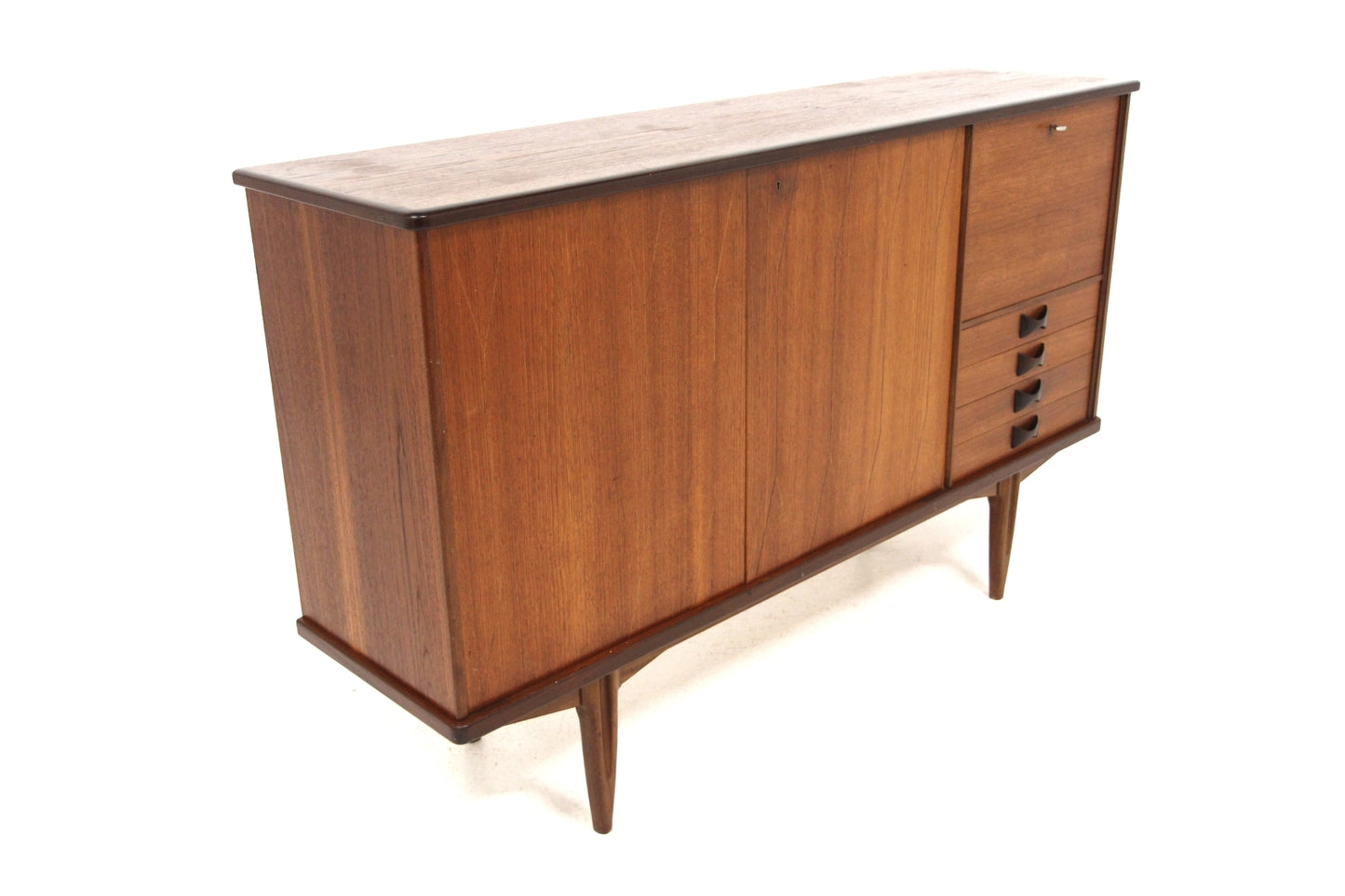 Credenza Highboard, "Rosetto" Svanthe Skogh design svedese vintage anni 60 [sw24380] misure L.173 H.107 P.45