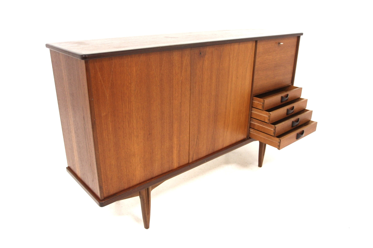 Credenza Highboard, "Rosetto" Svanthe Skogh design svedese vintage anni 60 [sw24380] misure L.173 H.107 P.45