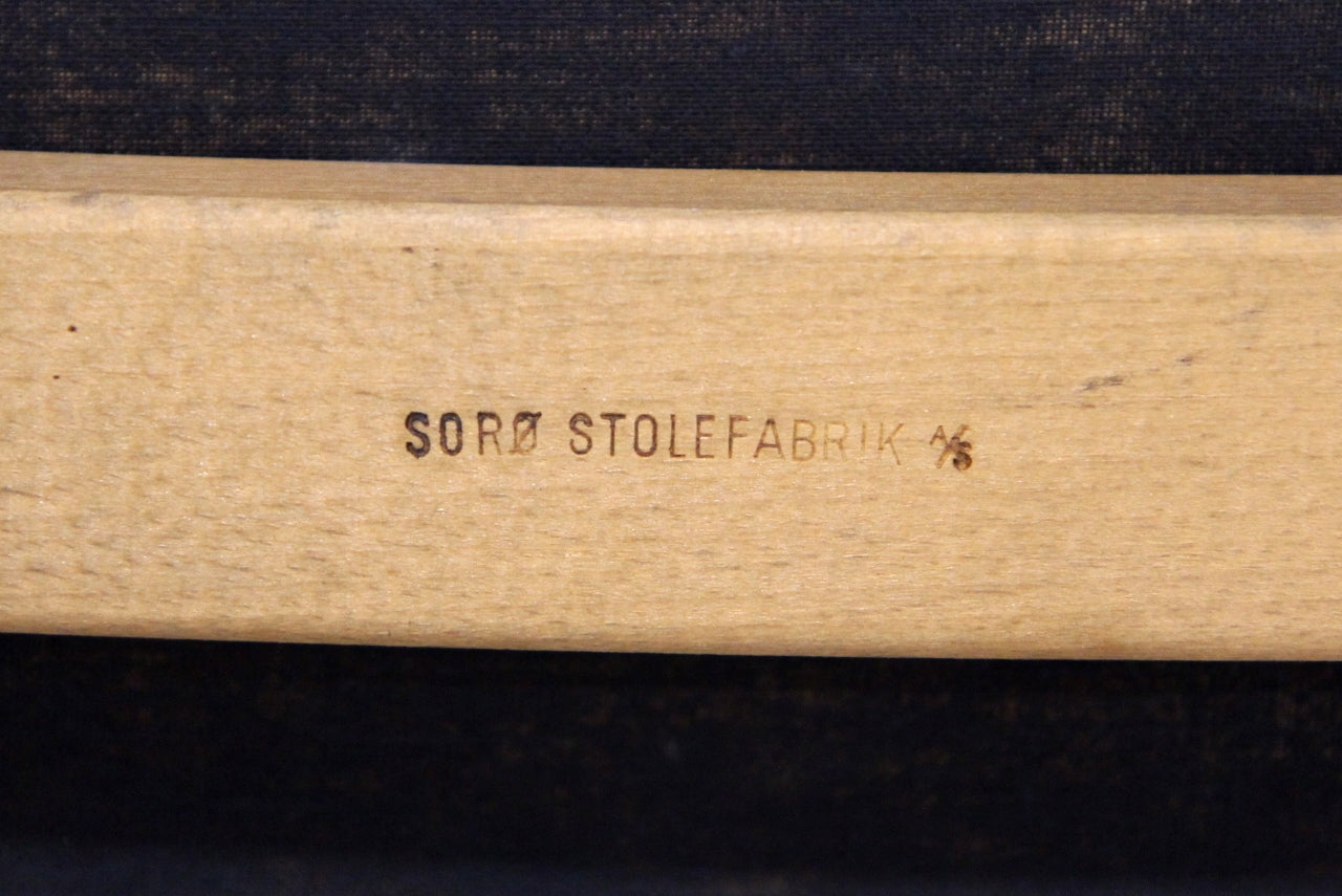 Sedie Sorø Stolefabrik design danese vintage anni 60 [sw25105] misure L.48 H.78 P.49