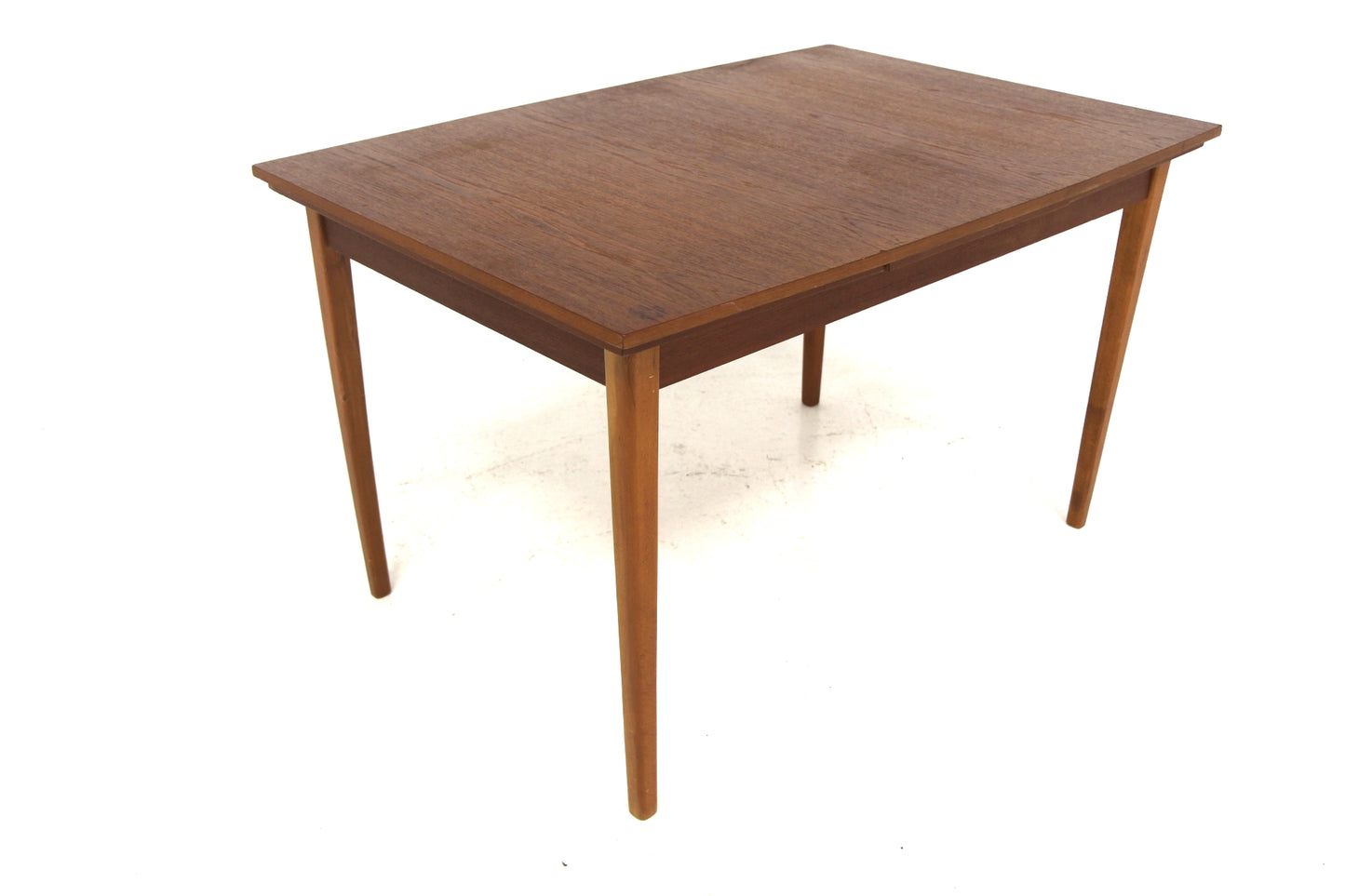 Tavolo rettangolare design svedese vintage anni 50 [sw25646] misure L.120+40+40  H.74,5 P.84