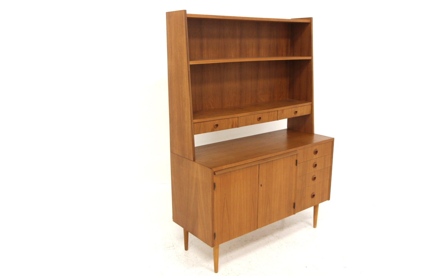 Libreria design svedese vintage anni 50 [sw25765] misure L.115 H.162 P.45