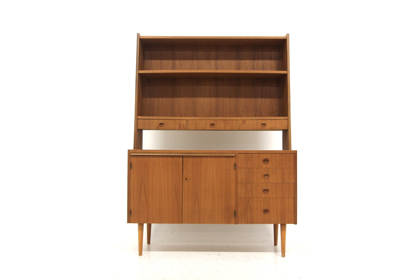 Libreria design svedese vintage anni 50 [sw25765] misure L.115 H.162 P.45