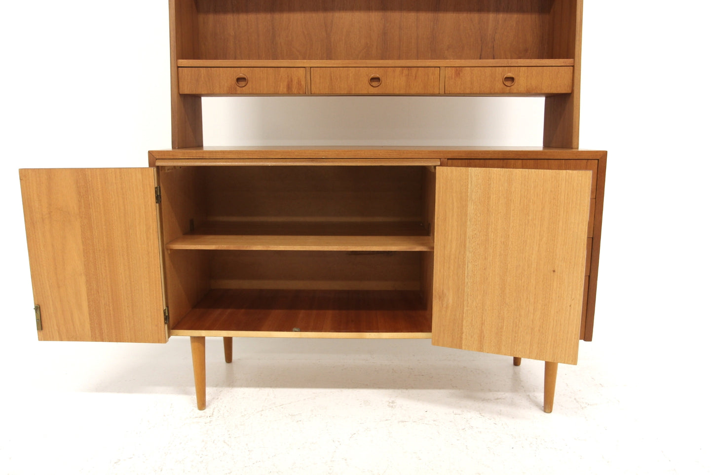 Libreria design svedese vintage anni 50 [sw25765] misure L.115 H.162 P.45