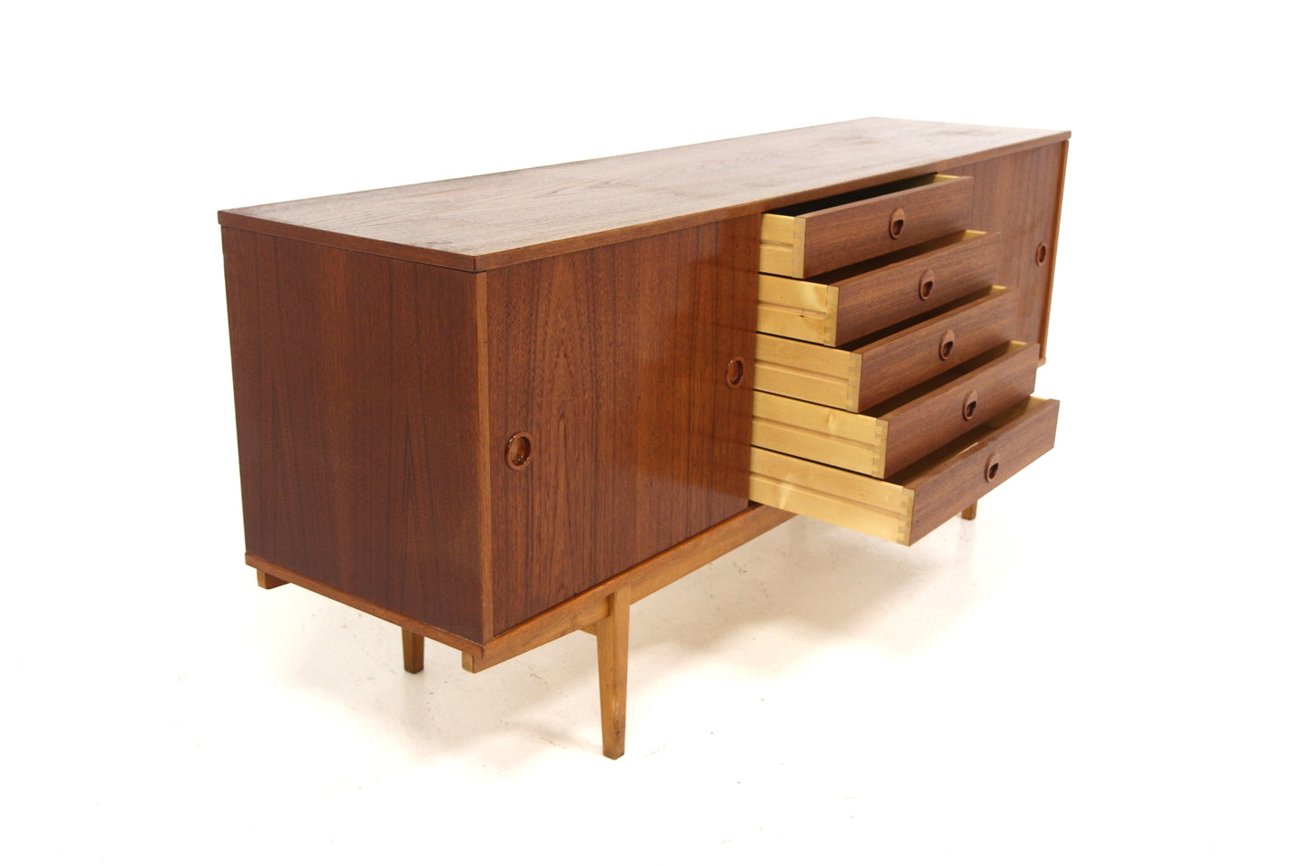 Sideboard Yngve Ekström design svedese vintage anni 60 [sw26005] misure L.180 H.79 P.47