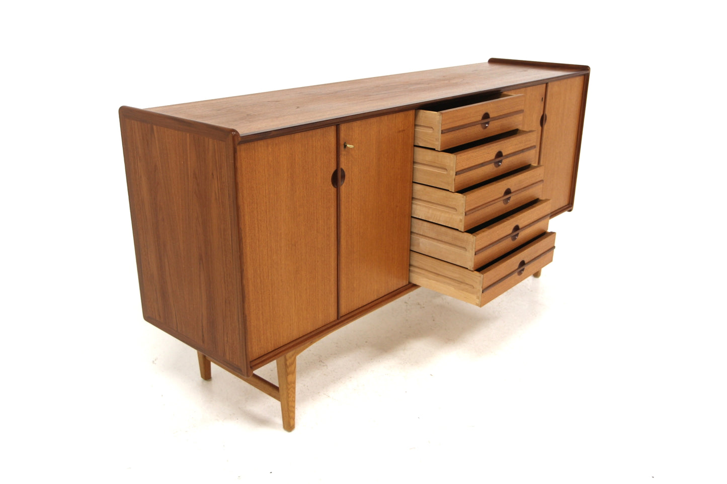 Sideboard "Pl 12" Svante Skogh  design svedese vintage anni 50 [sw26103] misure L.185 H.88 P.48