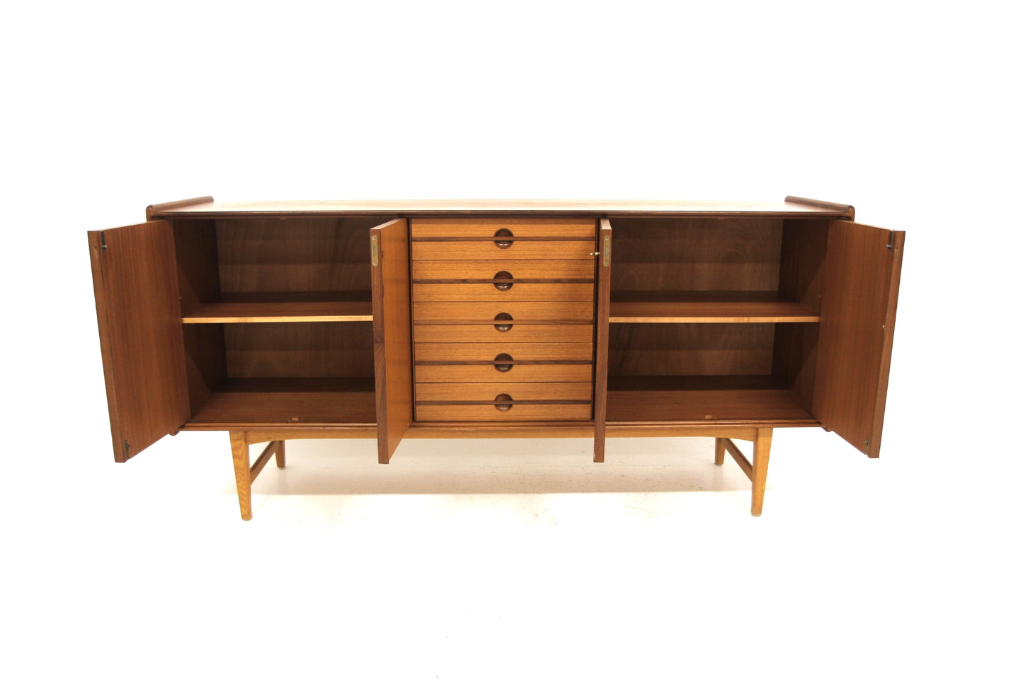 Sideboard "Pl 12" Svante Skogh  design svedese vintage anni 50 [sw26103] misure L.185 H.88 P.48