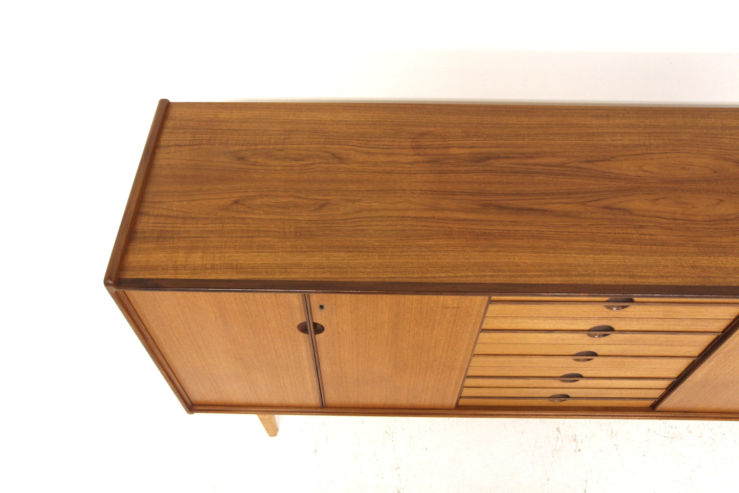 Sideboard "Pl 12" Svante Skogh  design svedese vintage anni 50 [sw26103] misure L.185 H.88 P.48