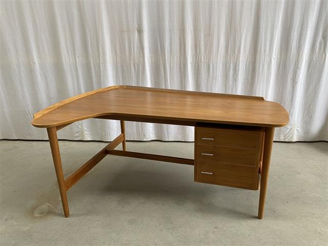 Scrivania Arne Vodder vintage design danese anni 50 [j42809] msiure su richiesta