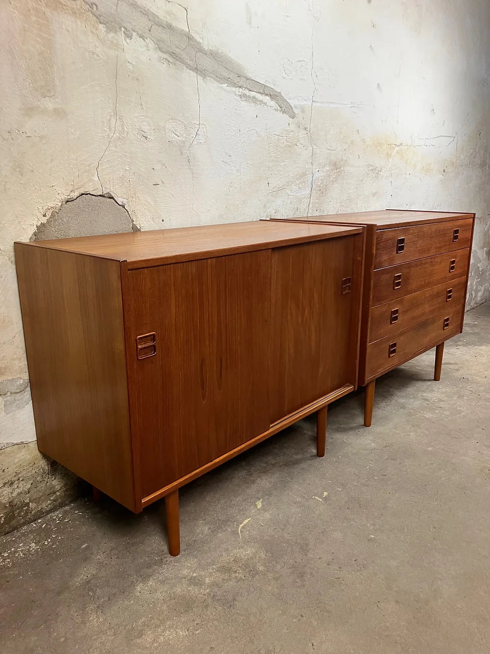 Sideboard design danese vintage anni 50 [ck1652] misure L.90 H.74 P.42