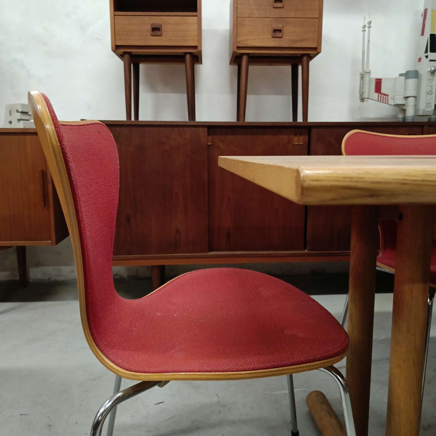 Sedie Arne Jacobsen serie 7 design danese originale vintage anni 60 [79krJbcsn]
