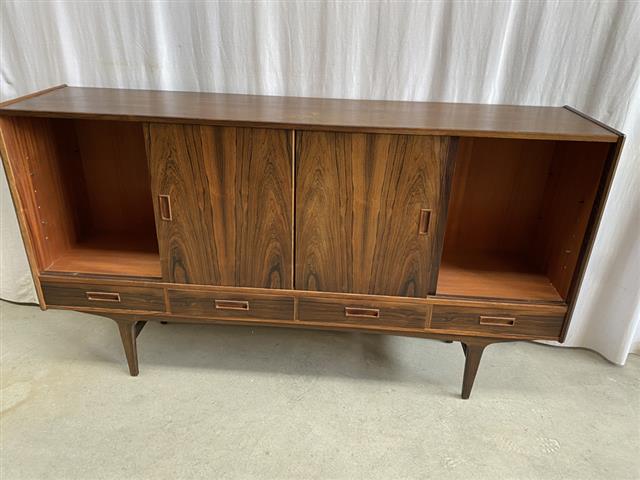 Credenza Vestergaard design danese vintage anni 60 [j42931] misure L.201 H.114 P.45