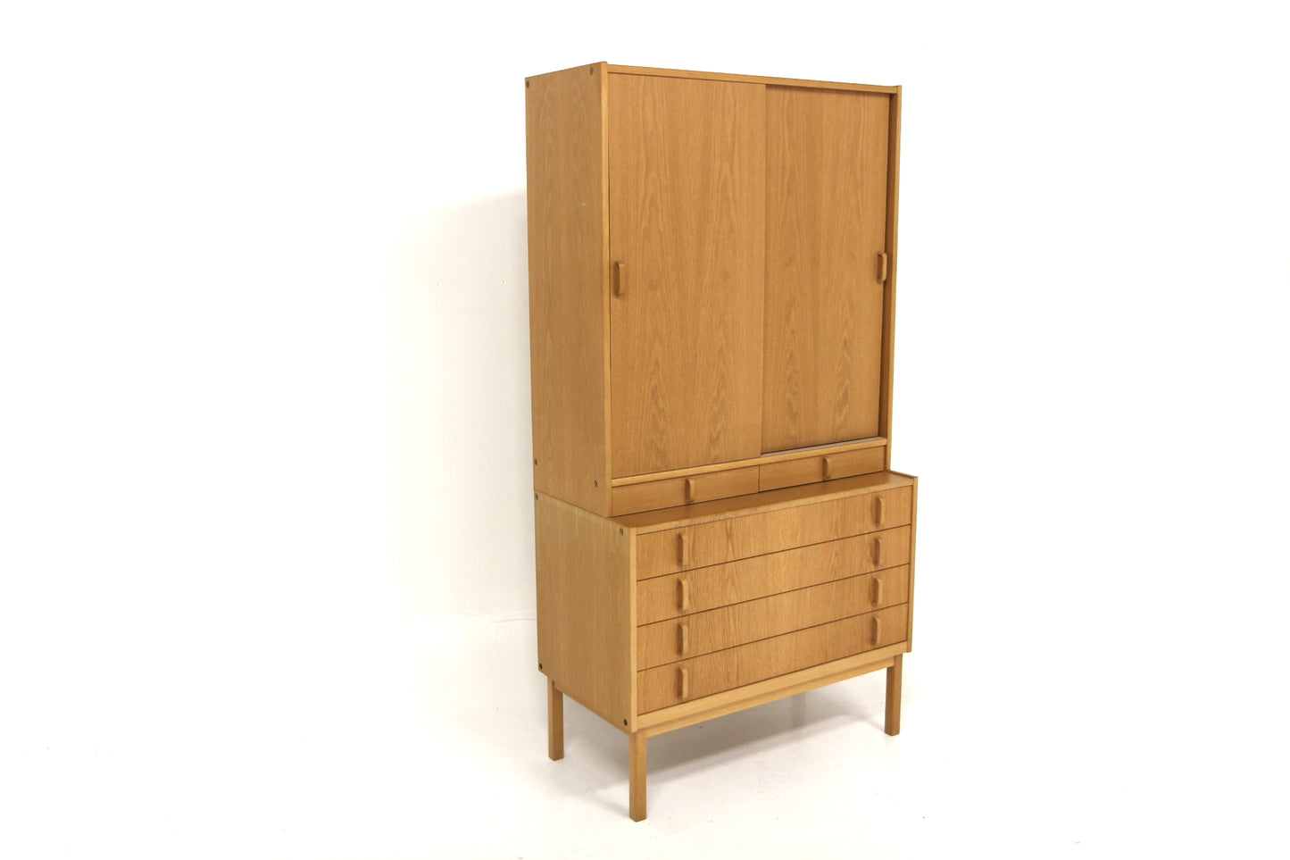 Credenza Bertil Fridhagen design svedese vintage anni 60 [sw25944] misure L.90 H.172 P.46